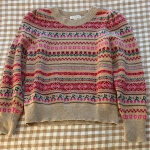 J. Crew Fair Isle sweater